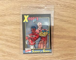 1991 SIGNED X-Force Sunspot & Gideon #4