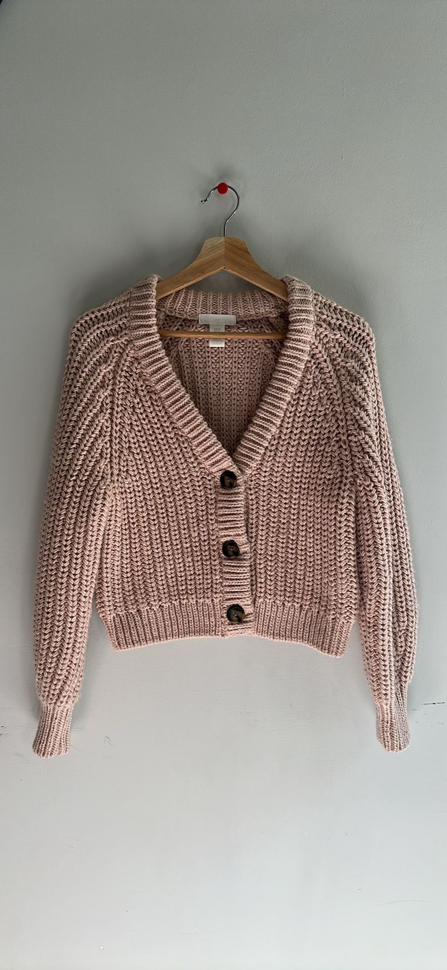 Cozy chunky Knit Button-up Cardigan
