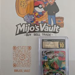 Crown Zenith Rayquaza Vmax CGC 10 (102 & 101)