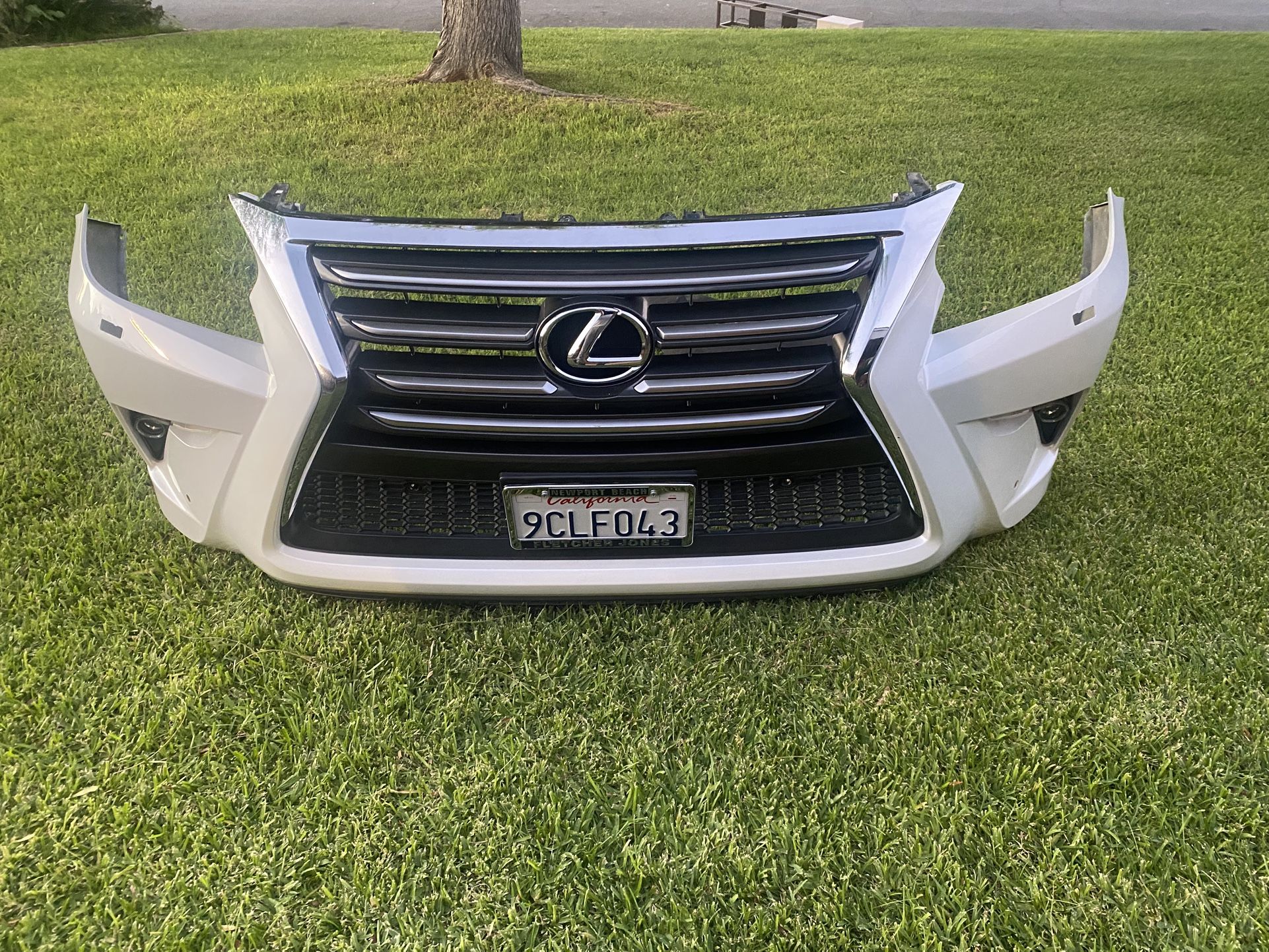 Lexus GX460 Front Bumper White