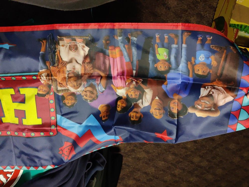 Silk Birthday Banner