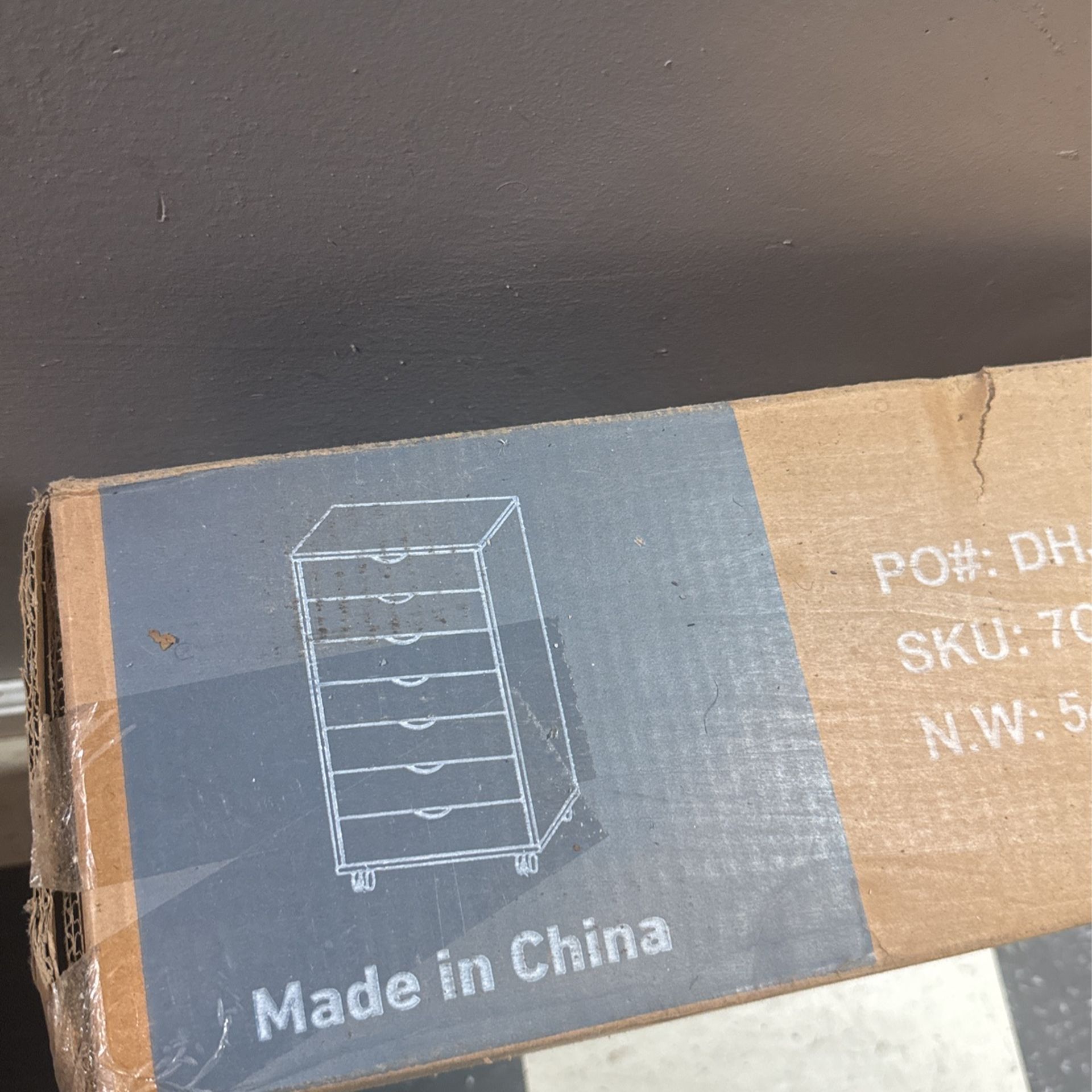 (Brand New) Drawer Storage Cabinet 