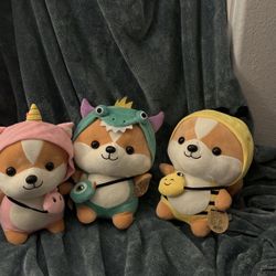 Cute Squirrel Costume Plushies