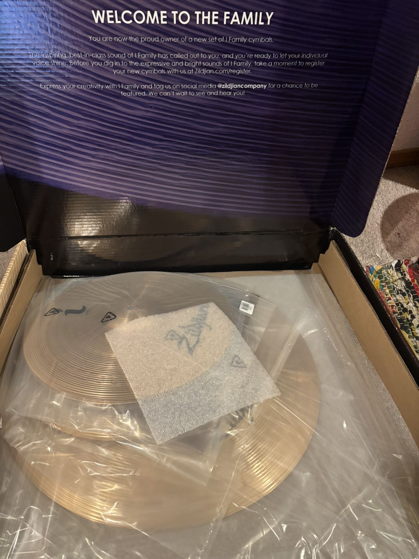 Zildjian I Series Pro Cymbal 5 Pack With Free 14" Crash