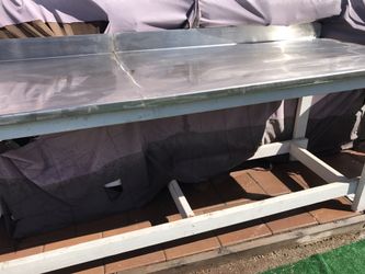 Stainless steel table