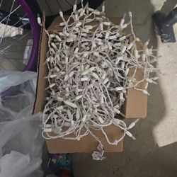 Icicles Lights For Roof. All Work 