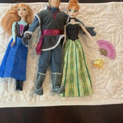 Anna Dolls And Kristoff 