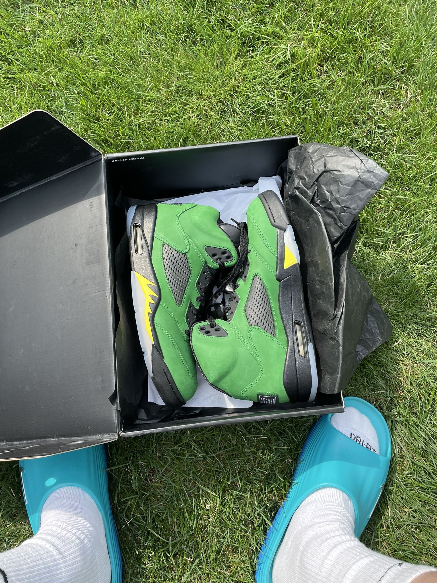 Jordan 5 Retro - SE Oregon. Size 10.5. DS OG all (CK6631-307)