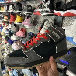 Nike SB Dunk High MF Doom PREOWNED RP Box