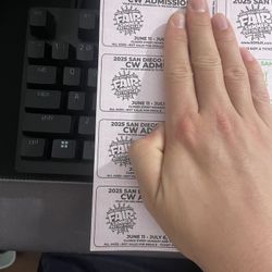 San Diego Fair Ticket