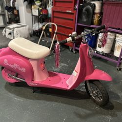 Girl's motorcycle