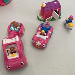 Set Little Car Toys