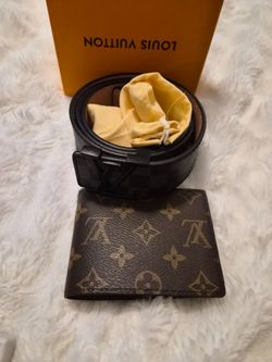 Belt and wallet lv