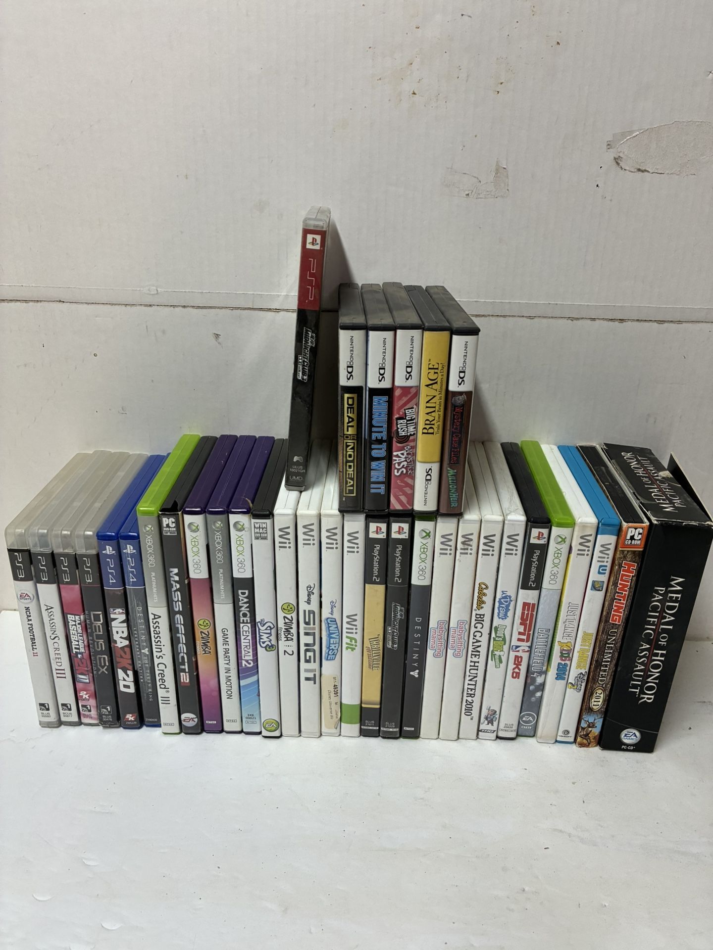 Video Game Wii Ps2 PS4 Ds