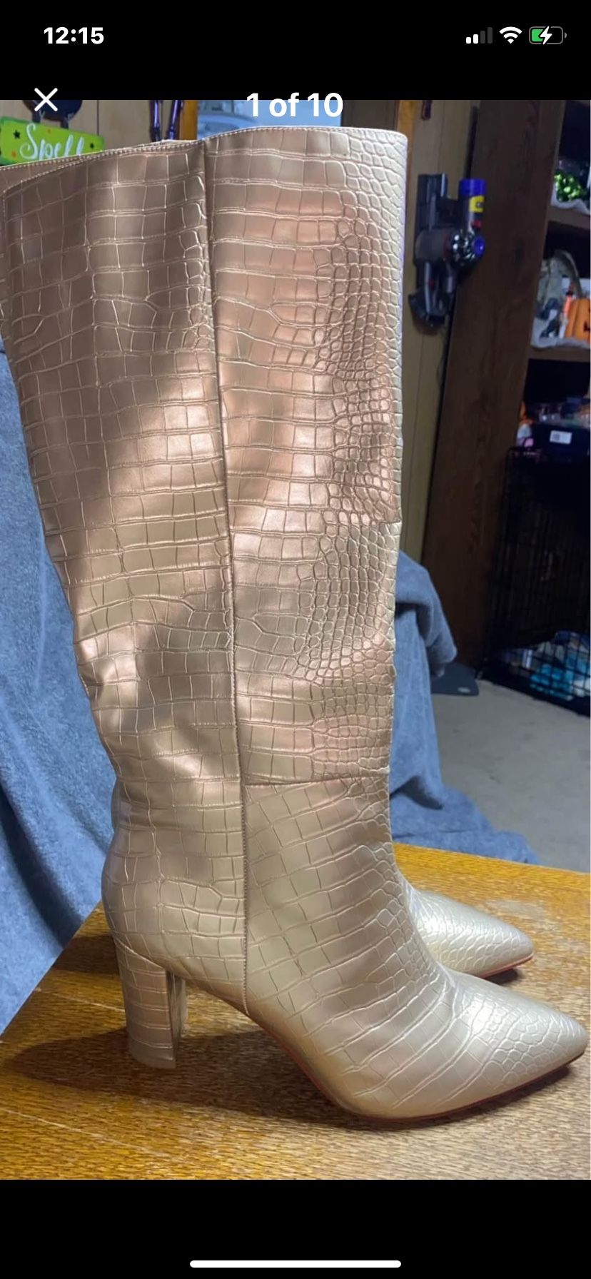 New Knee High Dress Boots sz 11