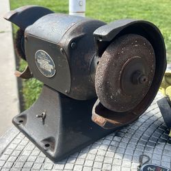Vintage Skil Ball Bearing Bench Grinder