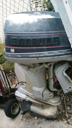 Out bored motor ran before I took it off the boat need the money