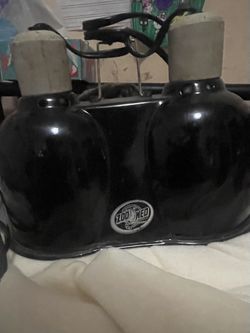 Zoomed Heat & Lamp Dual Fixture With Bulbs