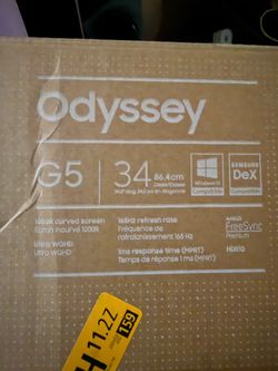 Samsung Odyssey G5 34in