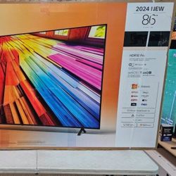 86 Tv $55 Down On Finance FREE Delivery Smart 4K Hdtv  6 Month Warranty. 