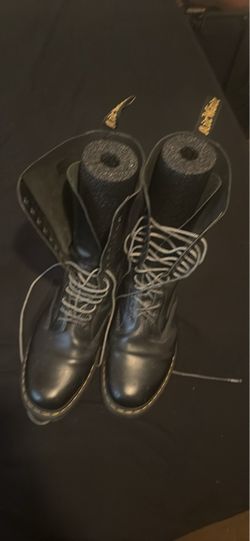 Doc Martin AirWair Tall Leather Boots Size 14 M or 15 L