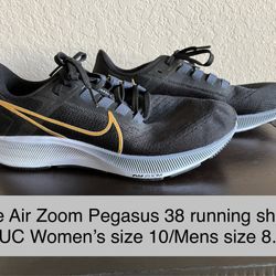 Nike Air Zoom Pegasus 38 Women’s Size 10 Mens Size 8.5 Running Shoes