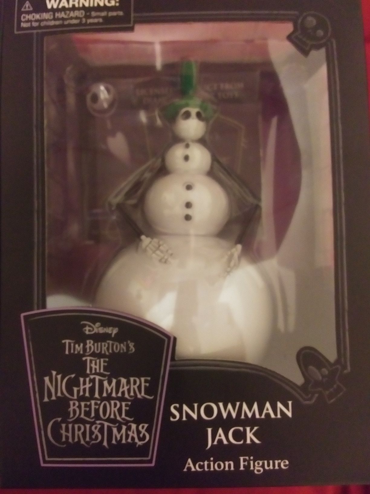 Nightmare before Christmas snowman Jack collectable