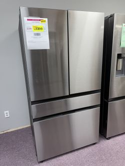 Refrigerator, Samsung Open Box 36” W 29 Cu.ft Fridge