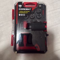 T Handle Ratcheting Screwdriver Set