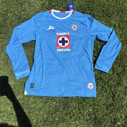 Cruz Azul Jersey Manga Larga Size 3XL Player Version