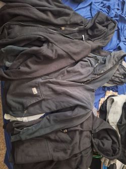 3 Black Xtra Large Hoodies