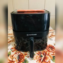 Nutricook Air Fryer Floral Basket Design - New