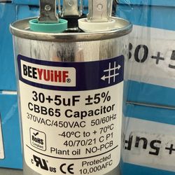 30+5uf capacitors