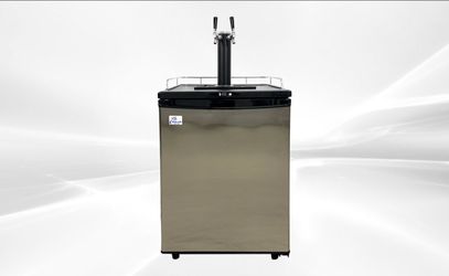 NSF 2 tap Kegerator Refrigerated Beer dispenser BF163