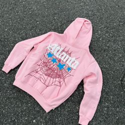 Pink Atlanta Spider Hoodie