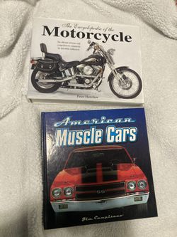 Motorcycle Encyclopedia And Muscle Cars Book