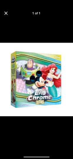 Topps Chrome 2025 Disney Mega Monster Box