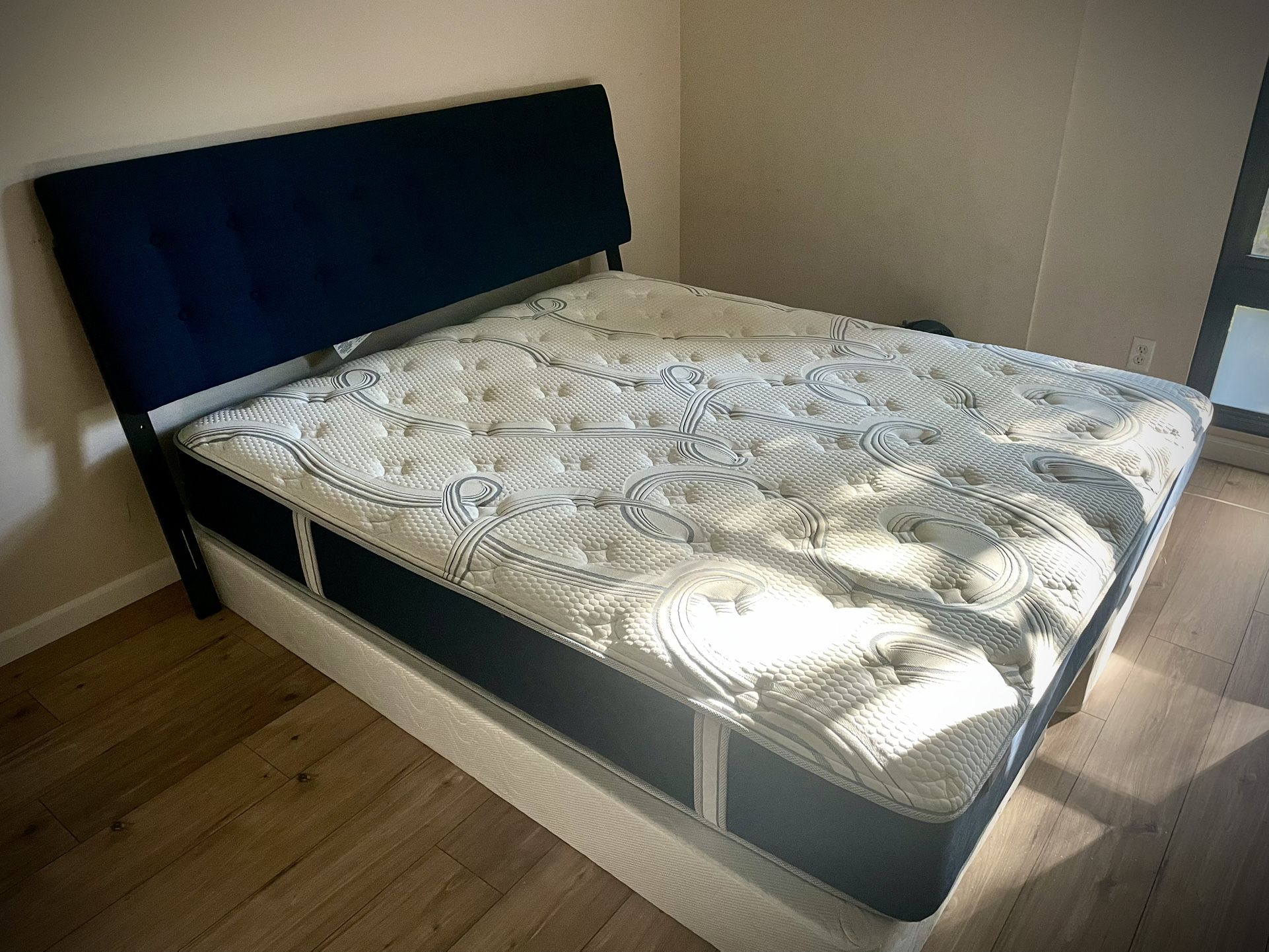 California King Mattress and Bed Frame 