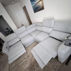 6-piece  power reclining sectional sofa For $1,400 OBO