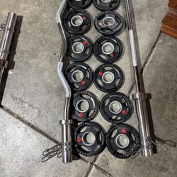 Weights Olympic Bar Set
