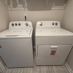 Washer and Dryer 