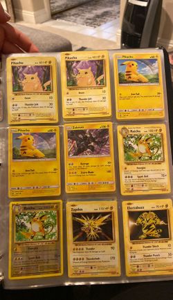 Binder full of 160+ pokemon cards