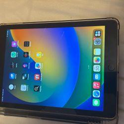 I Pad With Screen Protector Nd Case 