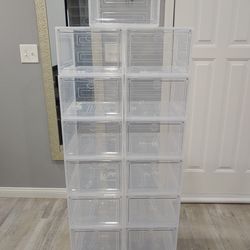 15 Pack XXL Magnetic Door Shoe Boxes, Fits up to Men's 13
(IF IT SAYS $80, I WANT $80)
(NO DELIVERY)

Dimensions:
13.5"L × 10.5"W × 7.5"H