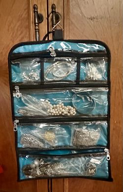 Jewelry Lot & Traveling Bag