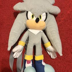 Sonic The Hedgehog Plush Backpack 