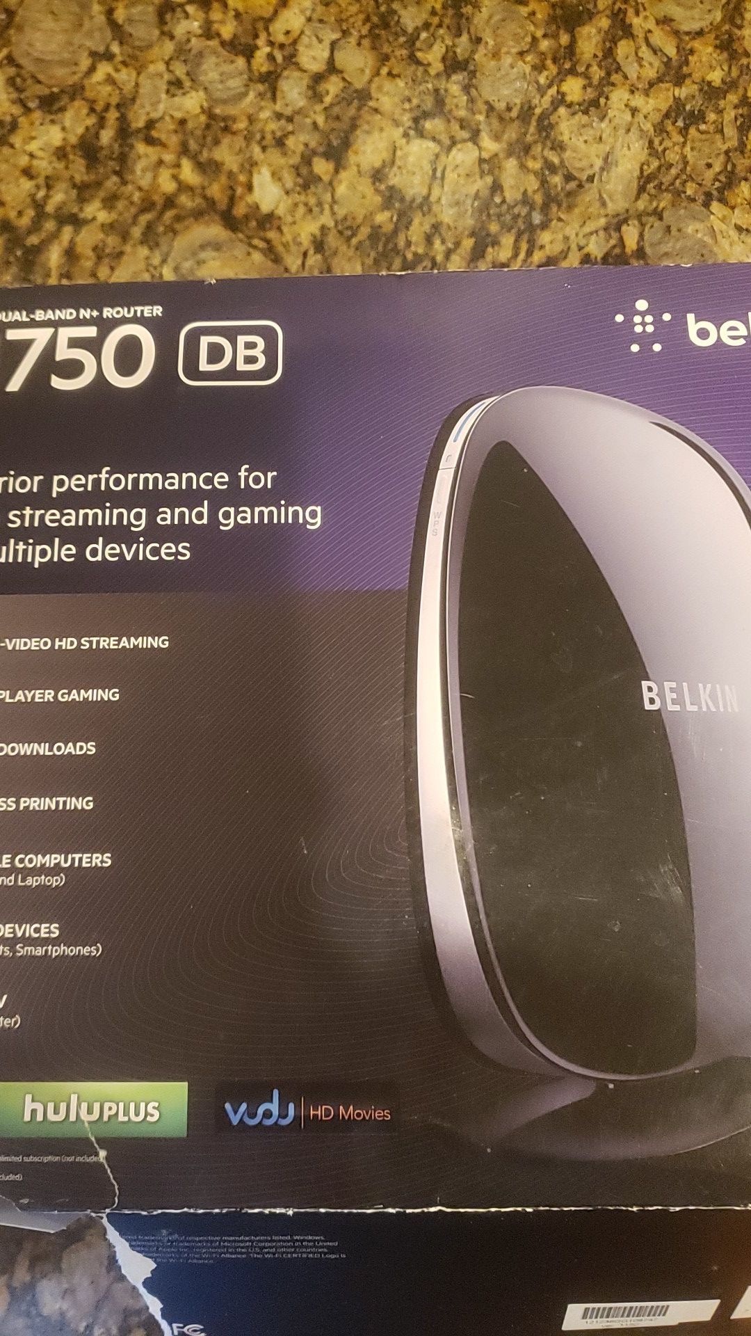 Belkin N750 Wi-Fi Dual-Band N+ Router