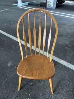 solid wood chair 