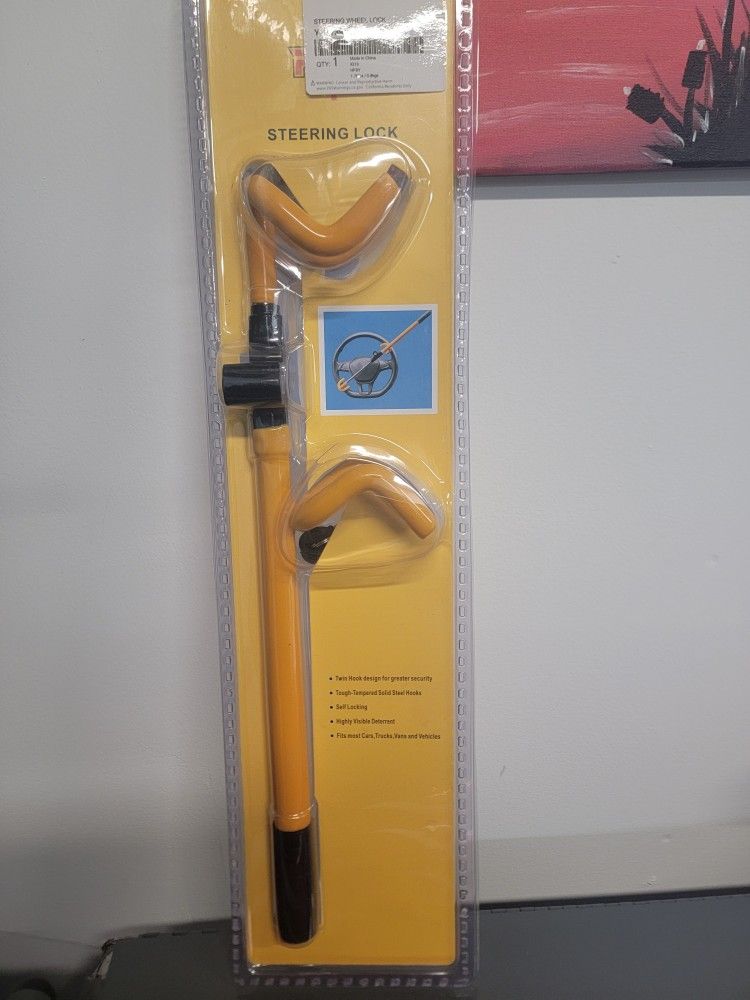 Brand New Steering Wheel Lock