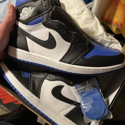 Air Jordan 1 Retro High OG Black White Game Royal